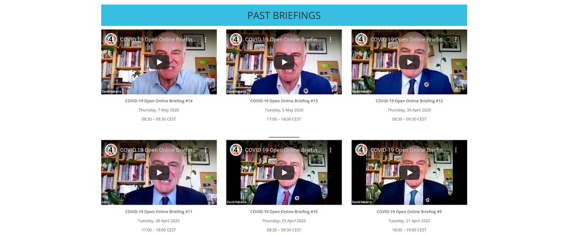davidnabarro's tweet photo. Decision-makers will be considering multiple factors when deciding how best to ease away from a #COVID19 #lockdown and being #COVIDready is critical. To hear more about what this means, join me for the 8th week of Open Online Briefings on Tues &amp; Thurs https://t.co/NAXWMahXXs https://t.co/qAeO00lVey