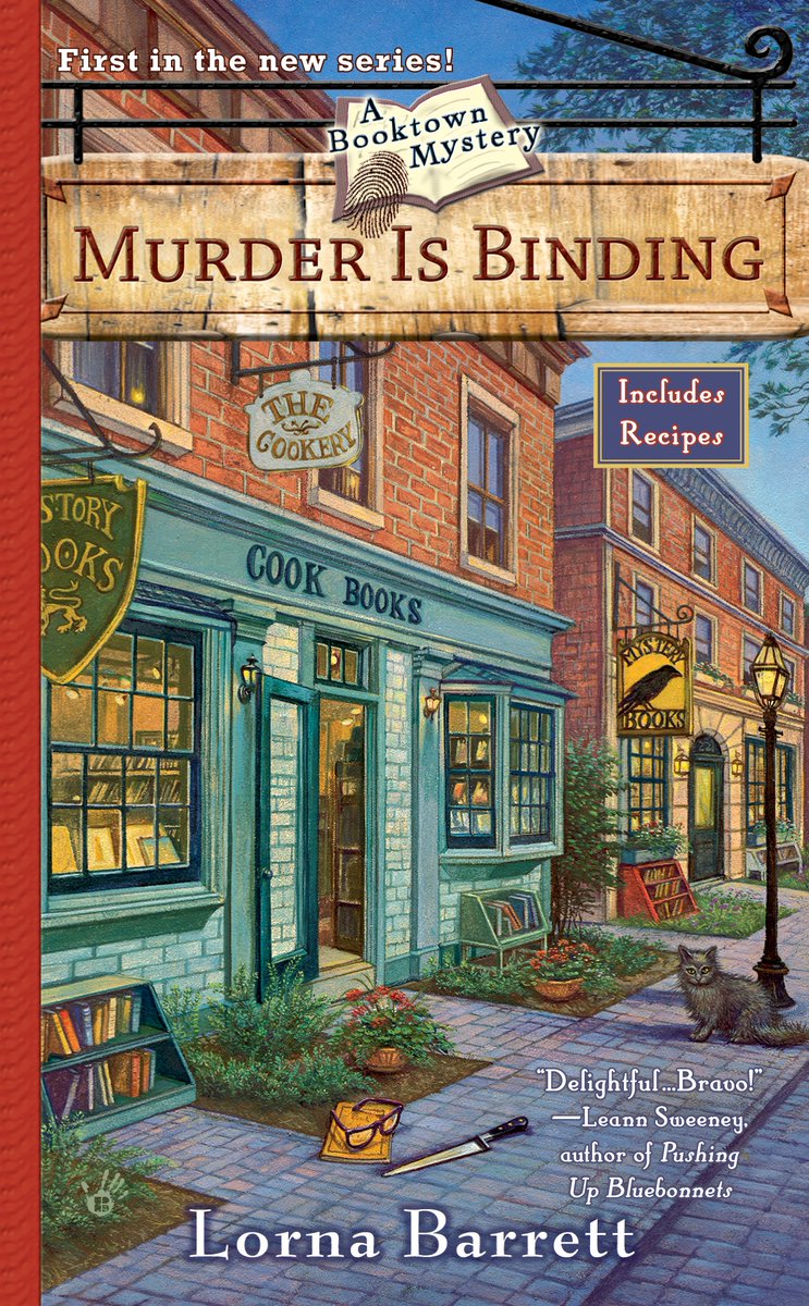 tomcolgan14's tweet photo. Today's book rec: The Booktown series by Lorna Barrett which is a pseudonym for @LorraineBartlet  When it comes to contemporary mysteries they don't get much better than this. Lorraine has created a town I'd love to visit--if they brought the murder rate down. https://t.co/VE4P8FKU4w