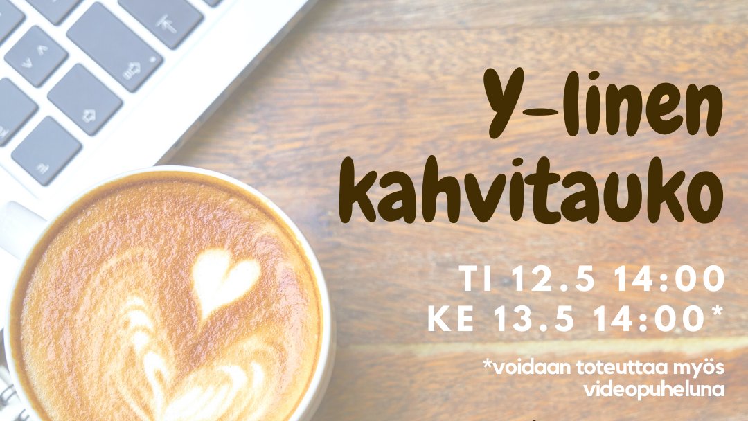 HnmkyY's tweet photo. Tervetuloa Y-linen kahvihetkille tällä viikolla! Discordissamme keskusteluja nuorilta nuorille viikottain. Tervetuloa mukaan osoitteessa: https://t.co/2ElwpNs1ua
#hnmky #yline #solidaarisuusjoukot https://t.co/NnydnskqED
