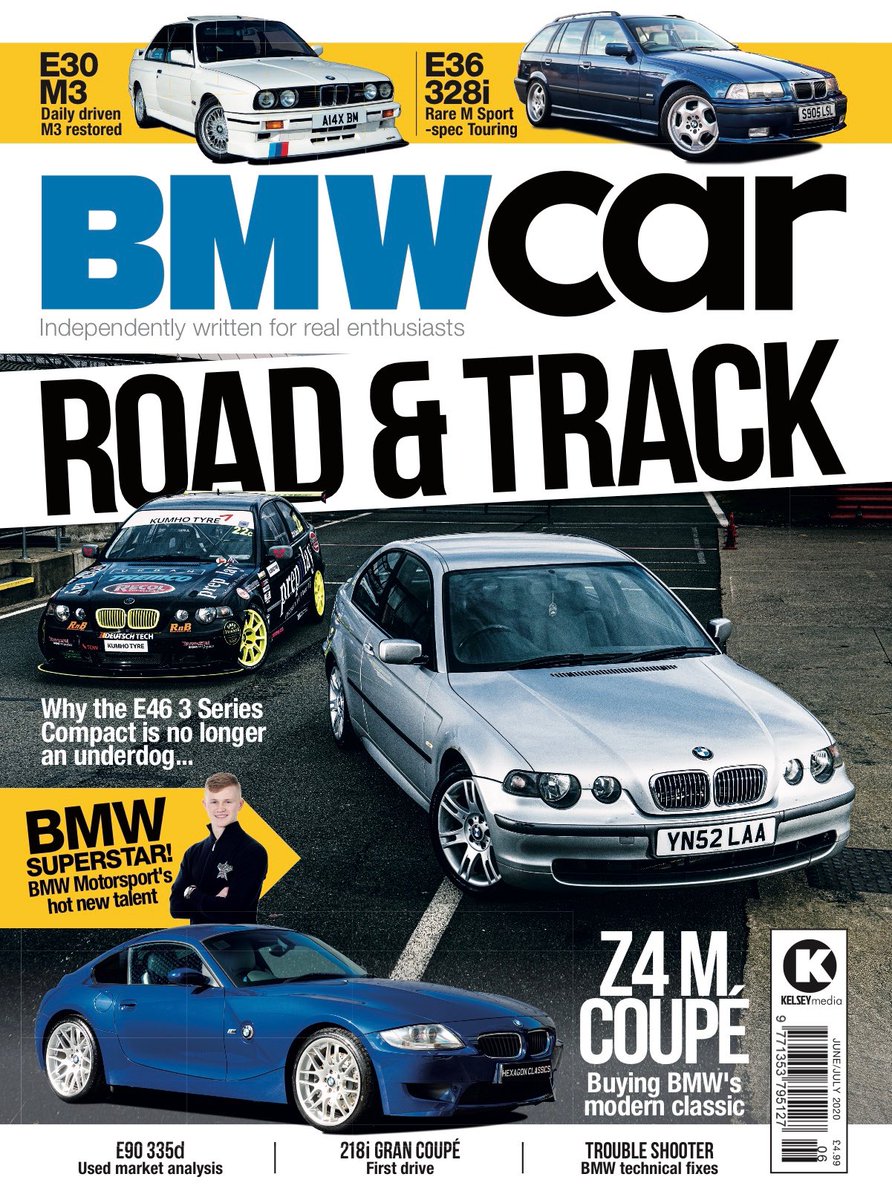 BMWCARMAG's tweet photo. The June/July 2020 issue of BMW Car is out now – available in print and digital formats! ➡️ Order a print issue with FREE delivery: https://t.co/Q2kVsMWofx ➡️ Download a digital version: https://t.co/vvULhJ7sVq ➡️ Subscribe and save: https://t.co/jEJz0LJcZZ #BMW https://t.co/JJ6Yk8Drzq