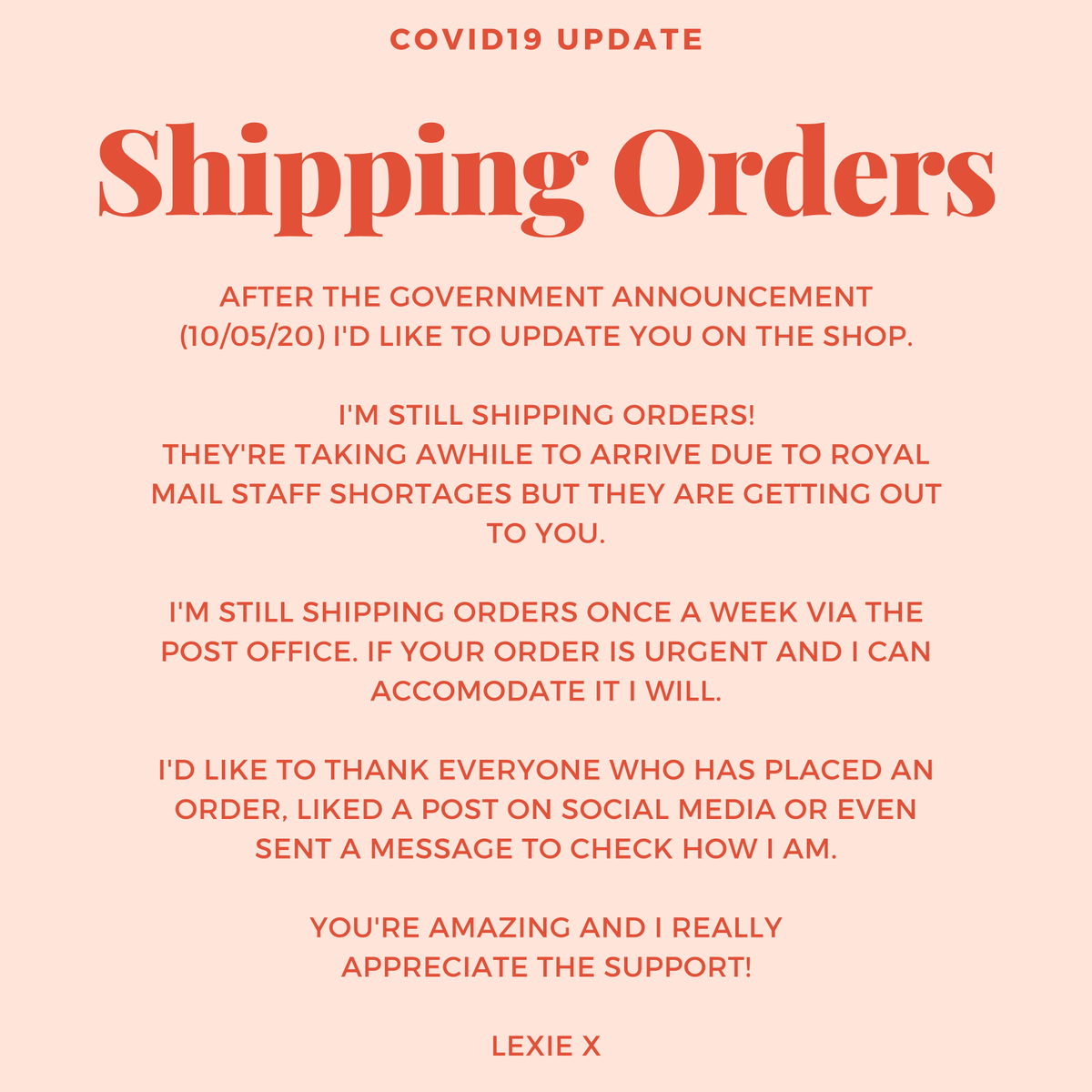 ButLittleFierce's tweet photo. Open and shipping orders! Thank you for your support. https://t.co/CGaXv5CAwh