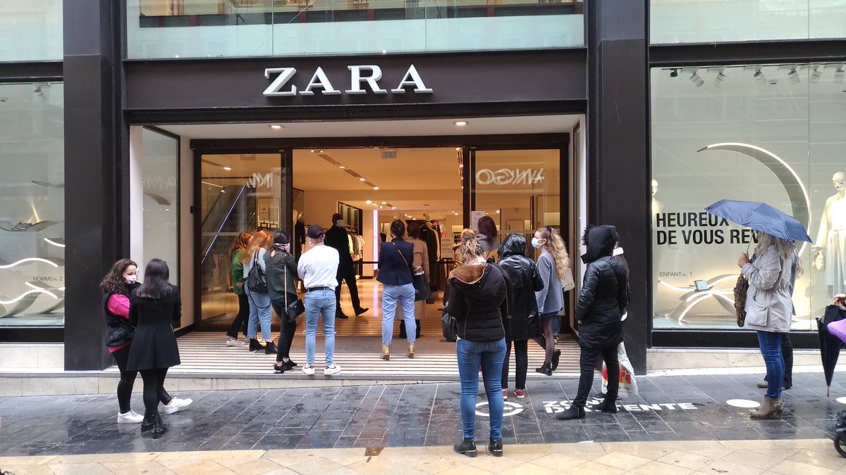 pêche Pousser Jeu de démon zara rue sainte catherine bordeaux Avancée