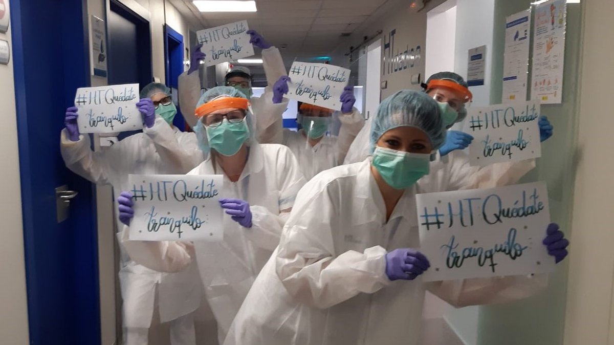 HTmedica's tweet photo. Más conectados que nunca frente a #Covid_19 en todos nuestros centros @HTmedica
Ofreciendo la calidad asistencial de siempre con las medidas de seguridad de ahora.
#HTQuédateTranquilo
Hoy nos envían unas instantáneas desde el centro HT de #Jerez
Gracias #EquipoHT ! https://t.co/AGY6ZXBsSa