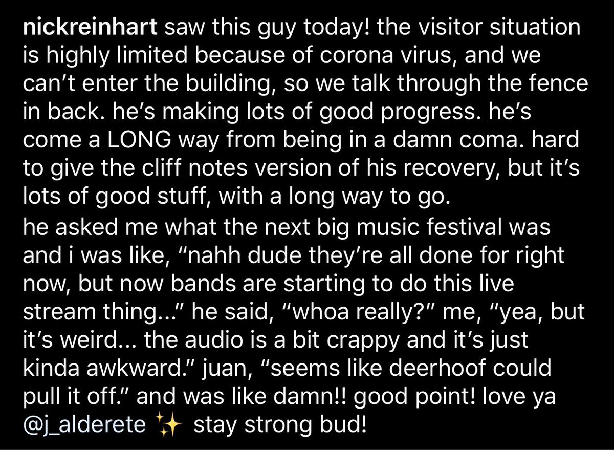 From Nick <a href="/bbqdbrains/">That BBQ Guy</a> ‘s Instagram post. So good to see you two together! #juanalderete #staystrong