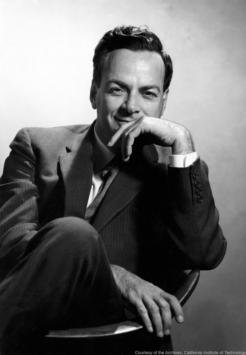 NobelPrize's tweet image. Today would have been the 102nd birthday of legendary physicist, science communicator and Nobel Laureate Richard Feynman. 

Feynman was awarded the 1965 #NobelPrize in Physics for his work on quantum electrodynamics, including the introduction of the famous Feynman diagram.