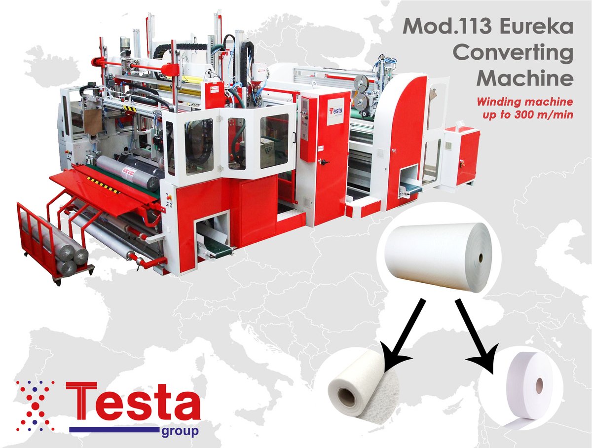 TestaGroupSrl's tweet photo. Testa Group is 100% open!
Ready to present you our most reliable and automated solutions for #nonwoven.
#tnt #Textile #textile_distancing #TNT https://t.co/qs1npL4Hi9