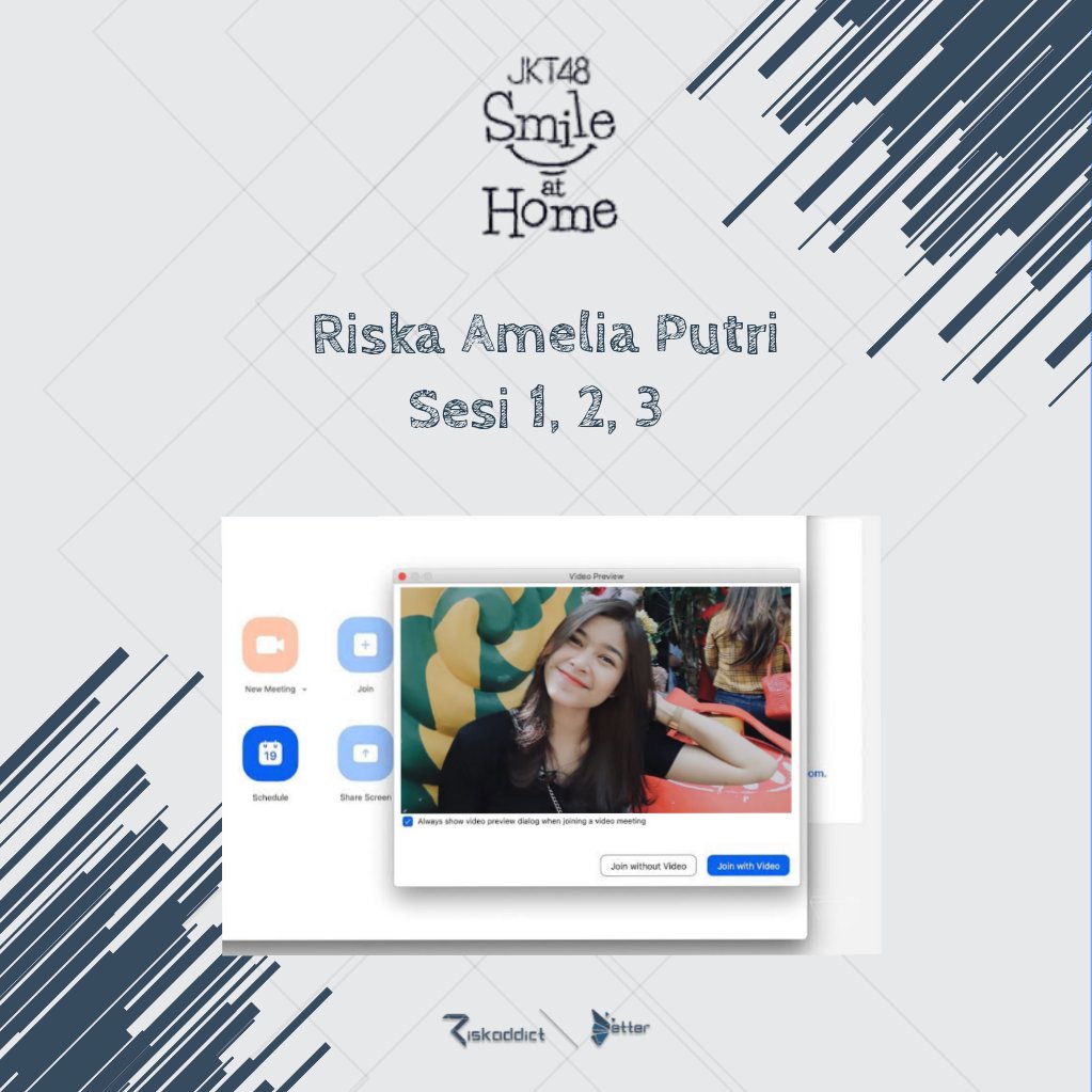 Siapa yg hari ini video call sama Cah Ayu <a href="/R_AmelJKT48/">⋆｡ﾟ☁︎｡⋆｡ ﾟ☾ ﾟ｡⋆</a> ? Cie 🤭

Hati-hati, Amel mahir menjamu tamu. Berawal dari canda lalu menjadi candu 💃
Dulu banyak juga yg perkenalannya hanya selama mata mengatup, eh terjebaknya seumur hidup 🤸