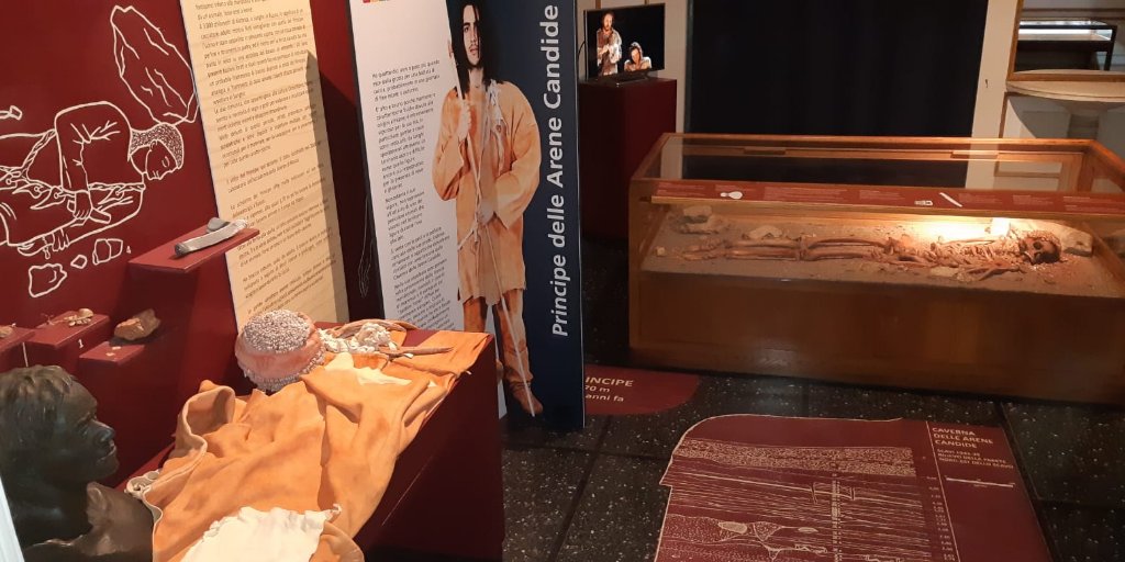 Benvenuti a #MuseumWeek 2020! Tra gli eroi di oggi e di ieri, vi presentiamo un vero eroe paleolitico vissuto 24.000 anni fa: il Principe delle Arene Candide! #museoarcheologialigure #HeroesMW #museidigenova #togetherness #shareculture #Genova