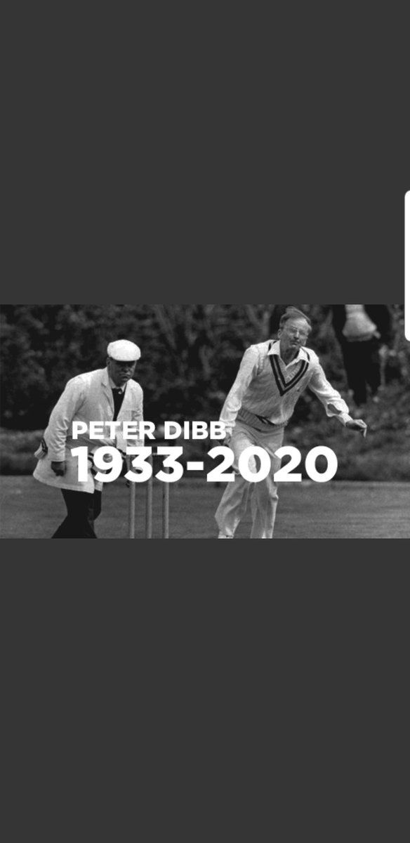 We are saddened to have learnt of the passing of former Huddersfield league cricketer Peter Dibb. Peter was a gentleman of the game and widley regarded as a local legend. He will be sadly missed and our thoughts are with his family at this time #RIPPeter