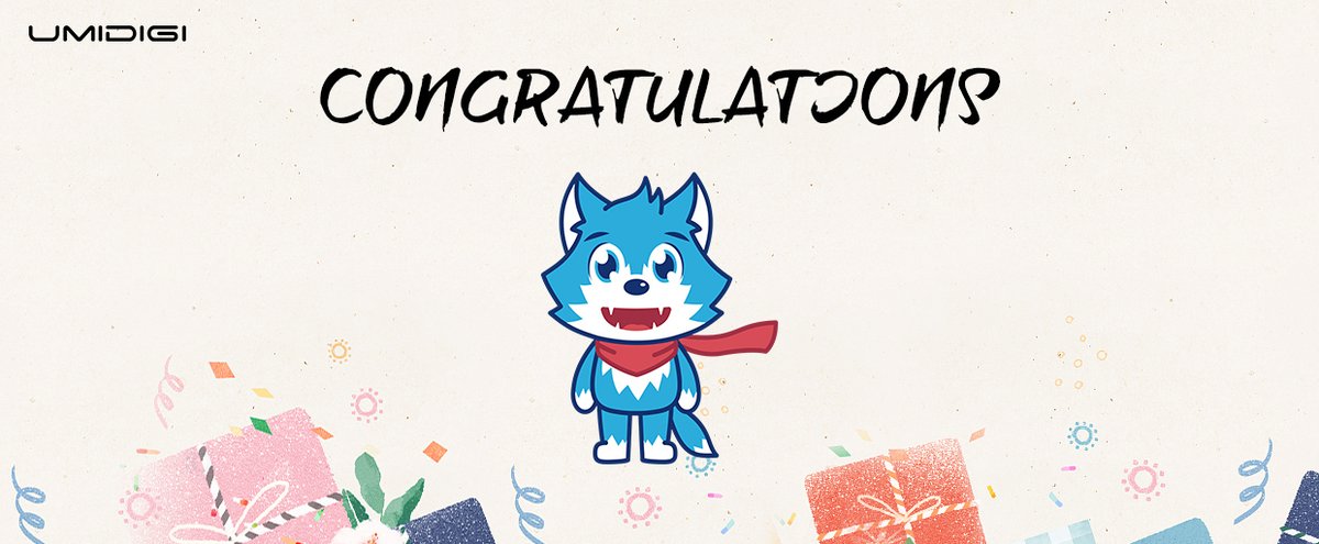 umidigi's tweet photo. Thanks for all the fans who have participated in our #LetsCollect. This is the complete image of our mascot!
And congratulations! Here is the winner @vc16898 in the activity. 🥳 We will inform you how to recieve the prize by private messages. https://t.co/0vURTwJFqJ