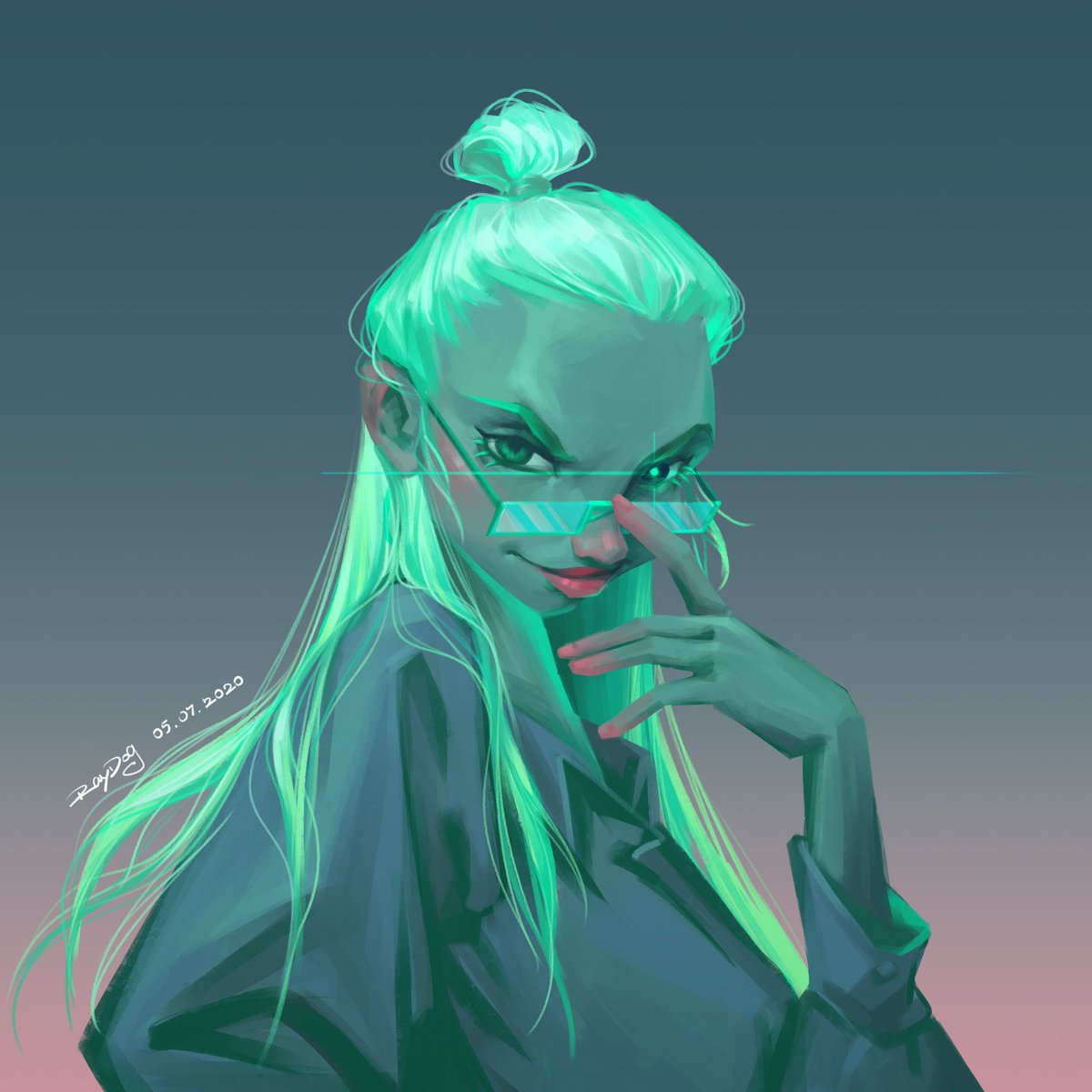 RayDogLei's tweet photo. #digitalart #artist #characterdesign #conceptart #digitallainting #portraitpainting https://t.co/tydpGEM7OV