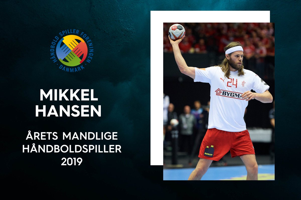 For sjette gang i karrieren kan <a href="/mikkelhansen24/">Mikkel Hansen</a> lade sig krone som Årets Mandlige Håndboldspiller. Den forsvarende olympiske mester og verdensmester tog sig af 35 % af stemmerne og kan derfor kalde sig Årets Mandlige Håndboldspiller 2019. 

haandboldspiller.dk/mikkel-hansen-…