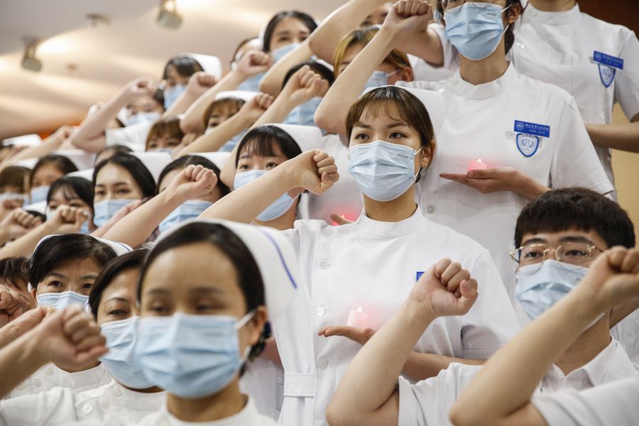 President Xi Jinping has sent greetings to nurses across the country ahead of International Nurses Day, which falls on May 12.