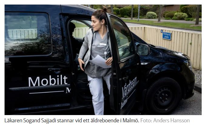 What has Skåne done well? Primary care in Skåne has implemented a "virus express", i.e. mobile healthcare teams that are testing people with presumptive  #COVID19 infections in Skåne's nursing homes since end of March.   https://www.dn.se/nyheter/sverige/virusexpressen-ett-av-skanes-vapen-mot-covid-19/ 6/11