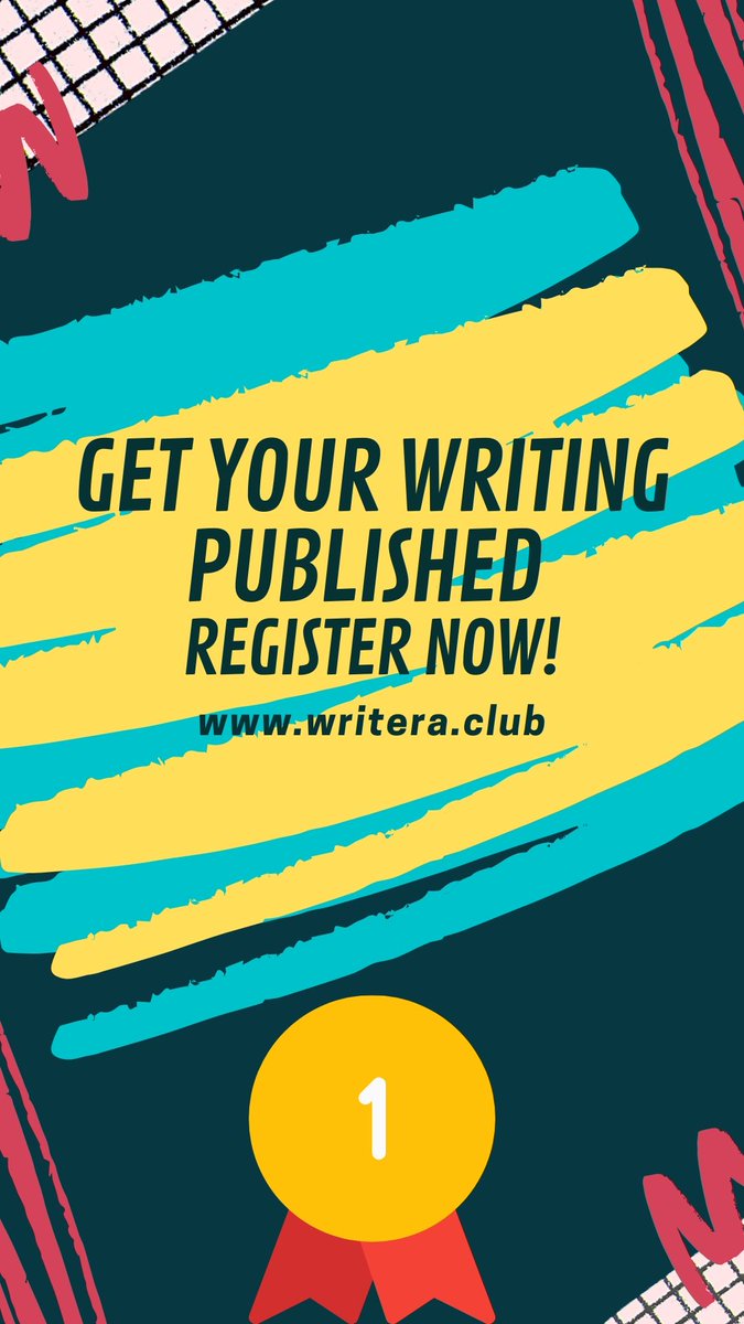 psymeo's tweet image. Get #published. Go to writera.club now! 

Get a chance to earn your #HallOfFame.
#psymeo presents #Writera. An international #writing #Competition.

#writingprompt #student #college