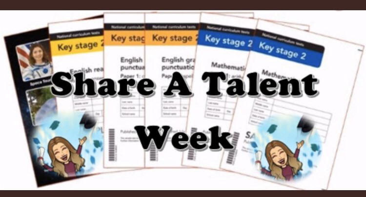 staugustine_p's tweet photo. Please join our Y6 to #ShareATalent week this week #noSATs https://t.co/lyppRPubXY