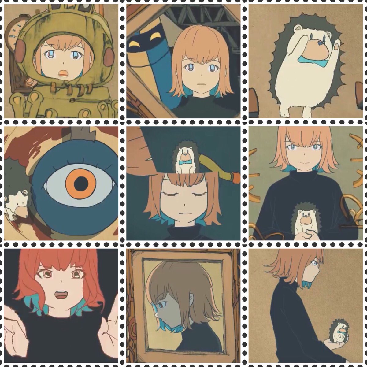 ずっと真夜中でいいのに にらちゃん 秒針を噛む No1 ゴールド ずっと真夜中でいいのに。、初プライズ化 「にらちゃん」「うにぐり