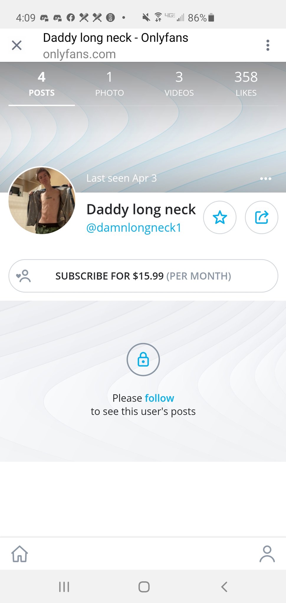 Neck onlyfans long What is