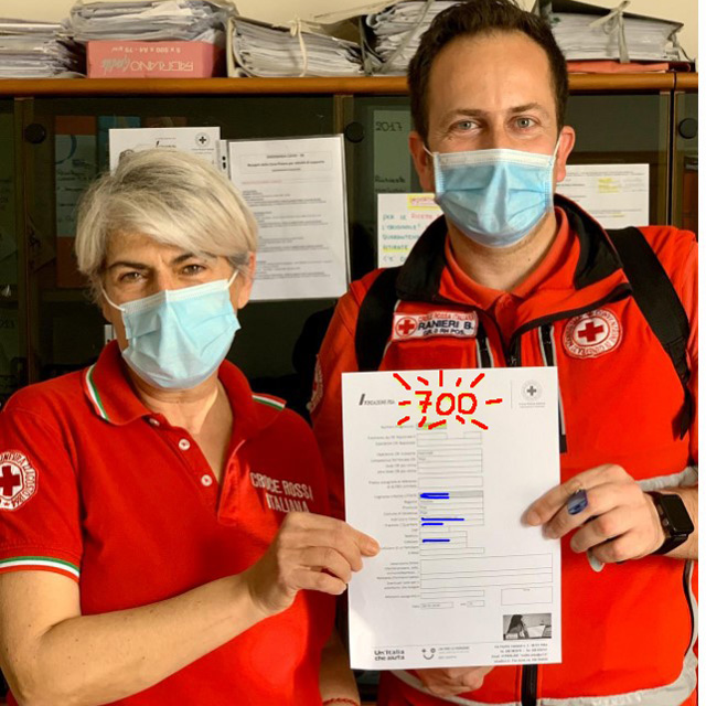 cripisa1's tweet photo. Il 10 marzo veniva aperta la centrale operativa "Mai Soli", siamo arrivati al secondo mese di attività e ieri abbiamo ricevuto la richiesta numero 700.
https://t.co/atPB68GYHg https://t.co/5pRnTPFWaZ