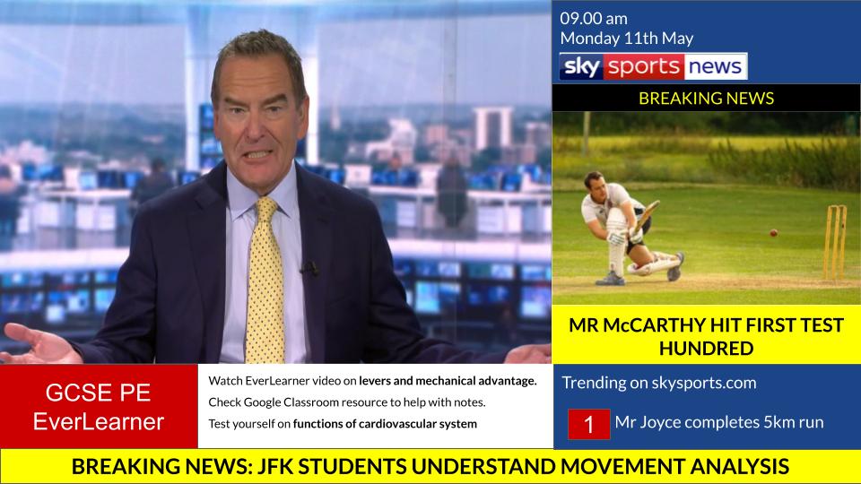 JFKpedept's tweet photo. Year 10 GCSE PE
Please check @The_EverLearner and Google Classroom.
✍️ Notes on the new topic
👩‍💻 Use practice questions then test yourself on the cardiovascular system
#Levers #MechanicalAdvantage #CVSystem https://t.co/fq1b8apjCz