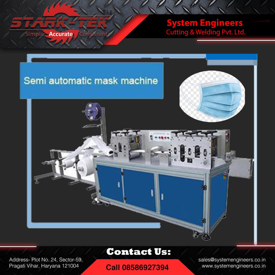 StarktekSales's tweet image. Semi Auto 3Ply Surgical Mask Forming Machine can produce 120 Pcs/Min. With Easy operation.
To buy this machine mail us or call us at 08586927394
#maskmakingmachines #manufacturing #worldepidemic #disposablemasks #mask #pandemic #maskmachine #usemask #StayAtHome