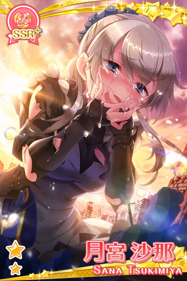 新生徒登場‼】 「SSR[裏世界]月宮 沙那」のご紹介。CVはゆかな 