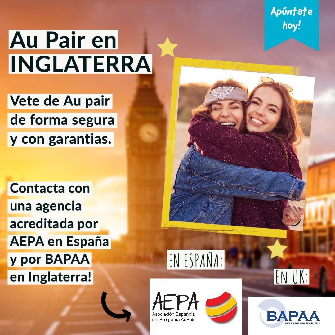 Las agencias AEPA colaboran con agencias @BAPAA_AUPAIRS #UK ️ seréis # ...