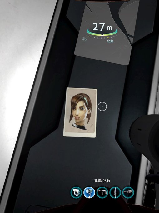 ちなみに今回のイラストのキャラクターはサブノーティカのプレイキャラではなく、ゲーム内に点在する沈没船内のロッカー扉裏に貼られている写真の女性をモデルに描いたもので、本来のプレイキャラは男性だよ 