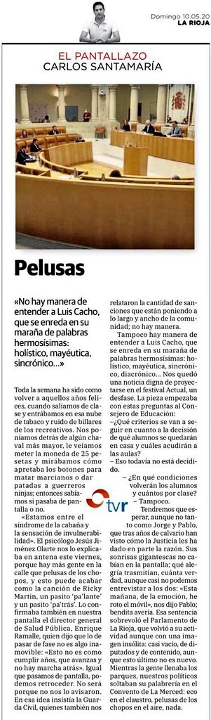 La resolución del #Nocaso14N se cuela en las columnas de opinión de <a href="/lariojacom/">lariojacom</a>, es inevitable el impacto. 
Mientras tanto, muchos periodistas siguen mudos ante esta terrible injusticia, siguen ocultando una parte de la historia de Logroño. 
<a href="/StopRepreRioja/">#ApoyoMutuo14N</a> 🤜🤛