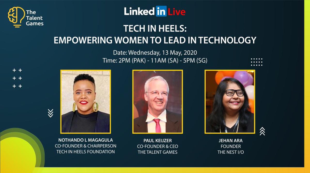miss_magagul's tweet photo. Looking forward to engaging on this topic, thank you @NgwenyaSA5 for organising this and giving me the opportunity to be part of this 😊#TechInHeels #WomenEmpowerment https://t.co/tuTuvQZj7o