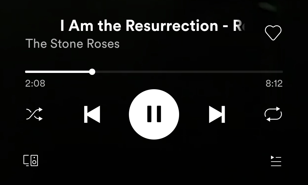 Why "I Am the Resurrection" by The Stone Roses, is the perfect funeral song. A short thread by my Dad.