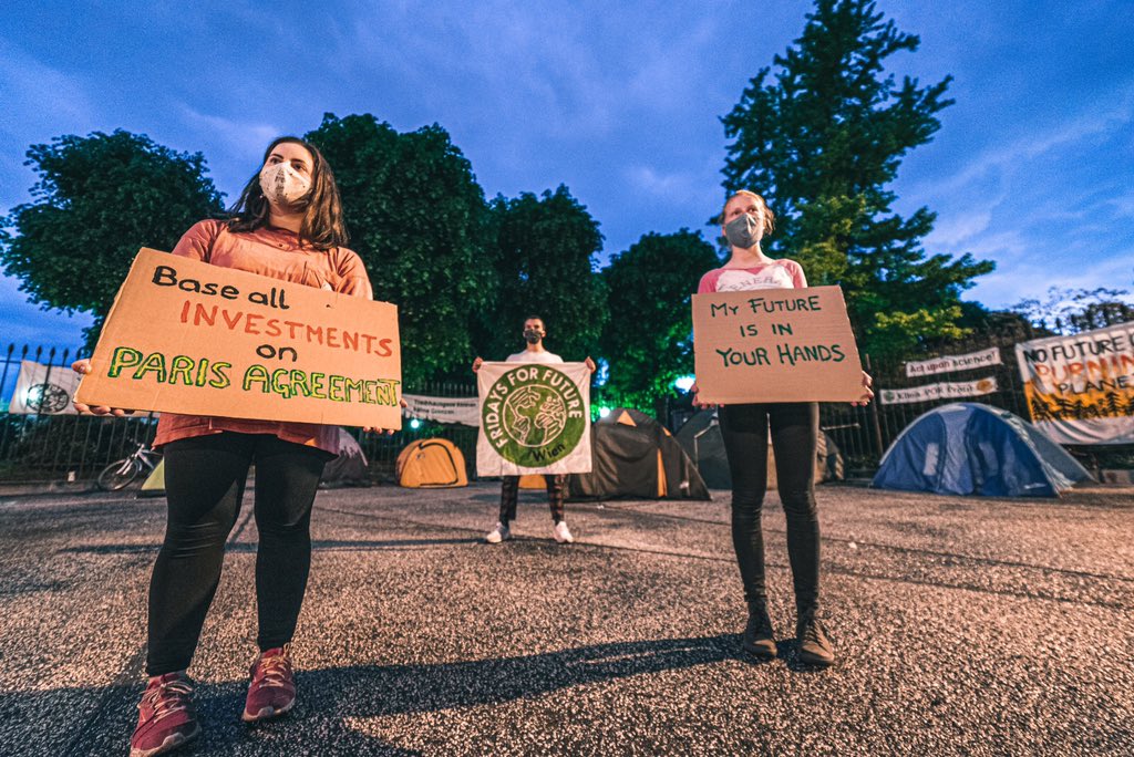 ViennaForFuture's tweet photo. #FridaysForFuture Austria is holding a one week #CampForFuture in front of our Federal Chancellery. Young people, rightfully afraid for their future, are forced to literally camp outside a government building to make their voices heard. It‘s our future - we need to have a say! https://t.co/qCPIqZEiQ6