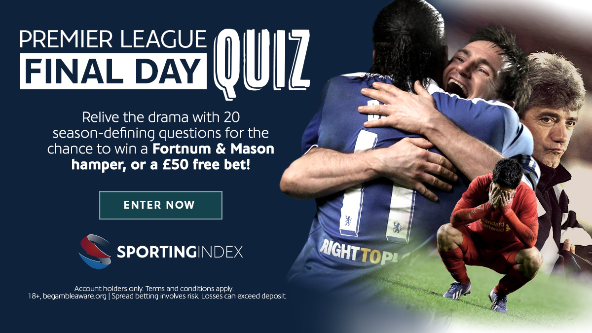 Sporting Index On Twitter Great Escapes Heartbreak Title Clinching Moments And Relegation Fates Sealed Can You Handle The Drama Of Our Premier League Final Day Quiz Https T Co Ig3ggadim9 Https T Co Uanqypbzhk