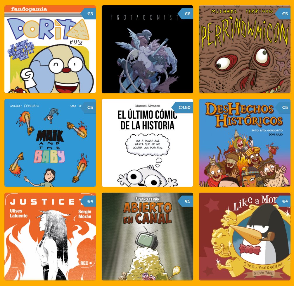 Fandogamia's tweet photo. 👊¡SORTEO #LUNES!👊Lo de los cómics digitales está funcionando TAN BIEN que queremos REGALAROS E-TEBEOS. https://t.co/0YSi3EHBYI
Bases:
💾seguirnos.
💾hacer RT a este tuit.
💾comentarnos: ¿qué 3 cómics querrías de entre los que tenemos en digital? (sigue 👇) https://t.co/2f6sRpNXD6