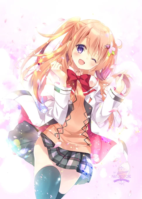 長い髪のココアちゃんもちょっとだけ加筆修正したね～?

#ごちうさ 