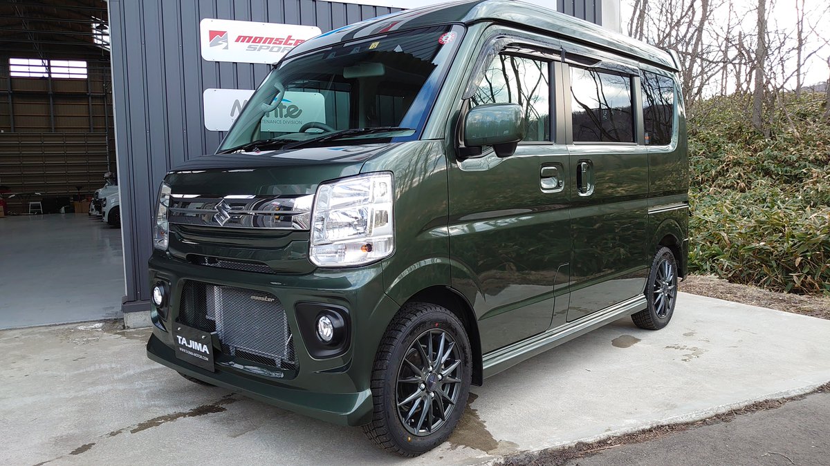 モンスタースポーツ GTウイング エブリィワゴン、バン DA17W DA17V GT