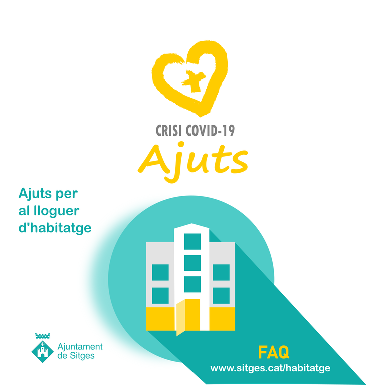 S’obre el termini per sol·licitar les ajudes al lloguer de l’habitatge:
✅La convocatòria estarà oberta des d’avui dilluns i durant un mes. 
✅Les poden sol·licitar-les les persones que paguin un màxim de 1.000 euros de lloguer al mes.
➡️sitges.cat/serveis/habita…