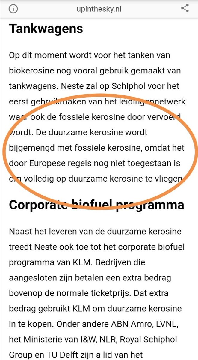 EricStam's tweet photo. @debroervanroos @KLM Mag ik je een tip geven, Tim?
#KLM doet ook al jarenlang zwaar misleidende uitspraken over duurzaam vliegen op #biofuel. Maar met 0,05% (!) in 2019 valt dat nog erg tegen.
En de vooruitzichten zien er ook niet goed uit. #boos #reclamecode https://t.co/HoQDY1yxtG