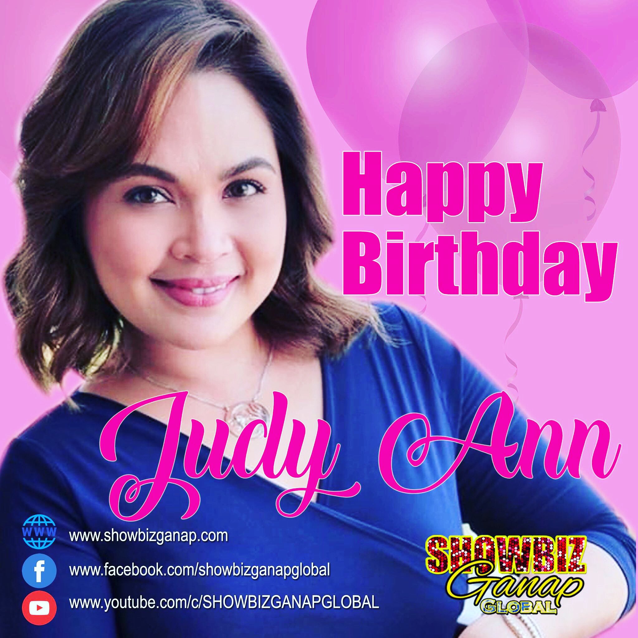 Happy Birthday Judy Ann Santos- Agoncillo 
