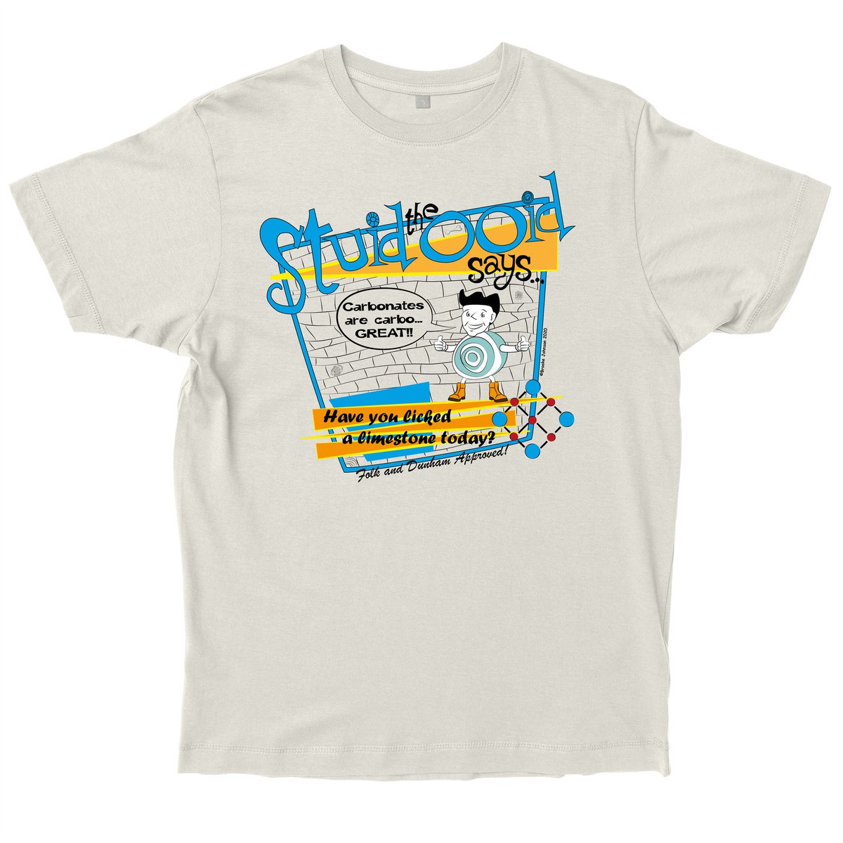 geology_johnson's tweet photo. New #Geology Shirt
One for the #carbonate fans (aragonite or other wise), rumored to be inspired by a certain @DrStuRobinson available in two carbonate colours until 1st June, and shipping on June 15th #GeologyJohnson #ooid #fossils #clothing
https://t.co/7KwFLNDV0x https://t.co/VoxnW6FRkL