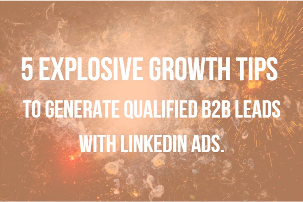 GrowForce_'s tweet photo. 🔥 Looking for that flame to explode your business to a higher level?🔥

Good news, we've got that little flame in the shape of a 5 tips guide for LinkedIn ads.
https://t.co/6IajDY7SJN https://t.co/9w7pc4O29k
