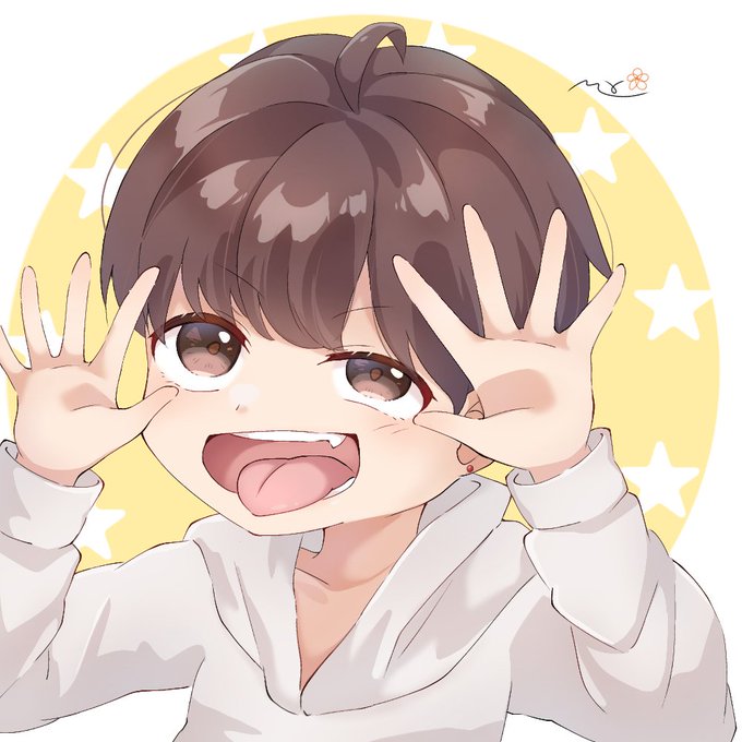 顔真似のtwitterイラスト検索結果 古い順