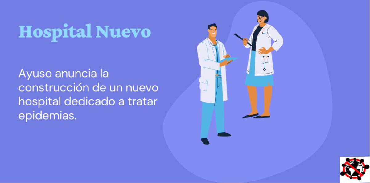 SPandemia's tweet photo. 📣Covid19 - Nacional🇪🇸

📍NUEVO HOSPITAL 🏥 

#COVID19 #pandemia #confinamiento #bacteria #coronavirus #hospital #Ayuso #YoMeQuedoEnCasa #JuntosSaldremosAdelante #sanitarios #wuhan #SARSCoV2 #11Mayo #DesescaladaResponsable #NuevaNormalidad #Espana #Madrid #CuidemosTodosDeTodos https://t.co/W6SzxcJToz