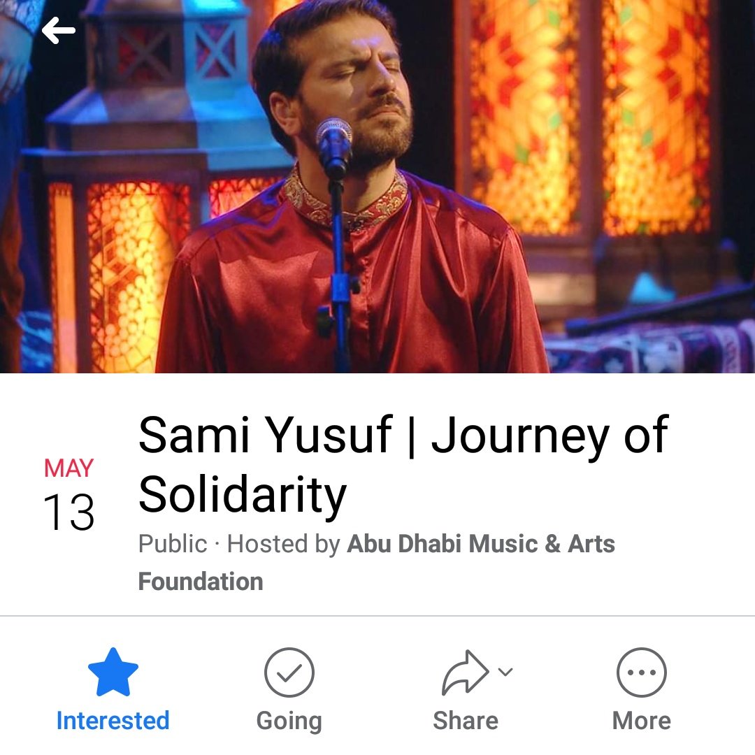 Ghaniurehman4's tweet photo. Can't wait to see your unbelievable performance.. Feeling so special.. 😍it's really a big surprise for this Ramadan. So you are ready for this unforgettable online performance.
Watch Wed, (13)may at 9:30 pm uts+4...with @SamiYusuf. Don't miss 😉
#samiyusuf
#upcominevent https://t.co/khF0hQ5xqO
