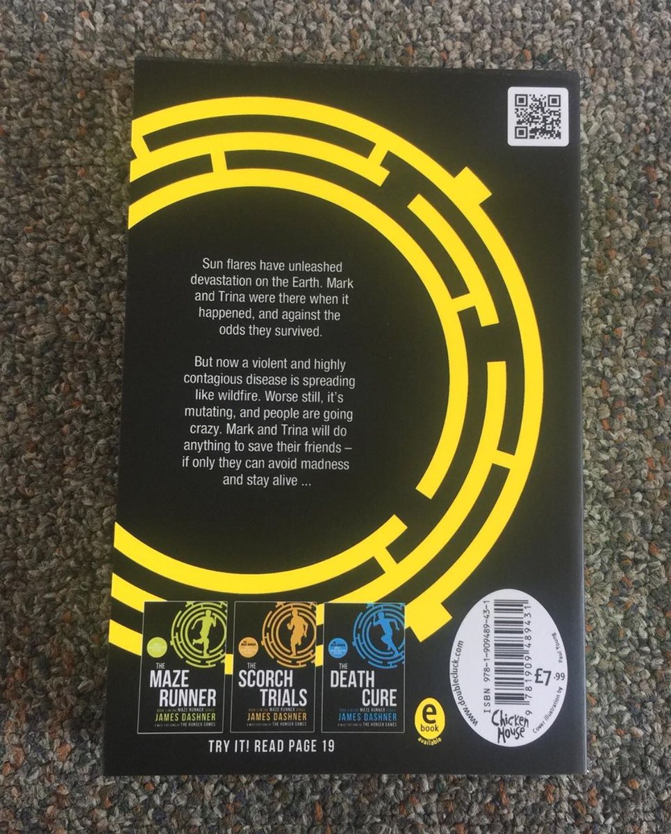 plzacceptmybook's tweet photo. The Maze Runner : The Kill Order #Prequel (Eng Book) - ฿100
#secondhand #secondhandbooks #thekillorder #themazerunner #หนังสือ #หนังสือนิยายมือสอง #นิยายภาษาอังกฤษ #นิยายภาษาอังกฤษมือสอง #นิยายภาษาอังกฤษราคาถูก #ส่งต่อ #ส่งต่อนิยายภาษาอังกฤษ #ส่งต่อthemazerunner #ส่งต่อหนังสือ https://t.co/fhVYjvYp2T