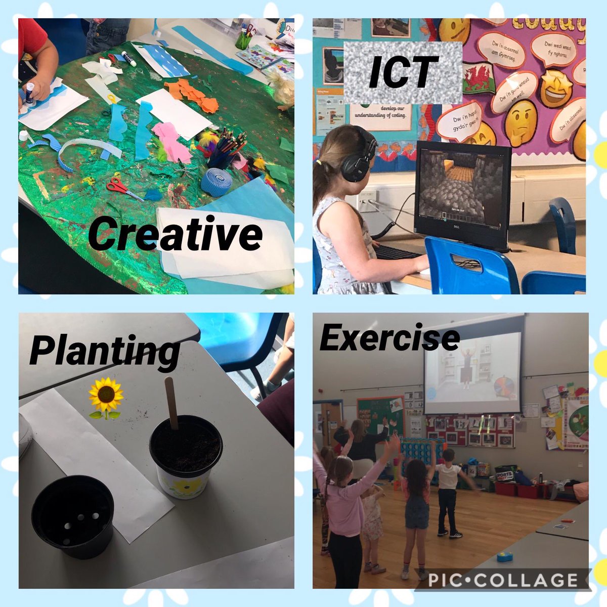 HubDda's tweet photo. Great fun in the hub this morning including our favourite  @thebodycoach workout! It’s going to be a very exciting week!! https://t.co/NZXqhz9vGB