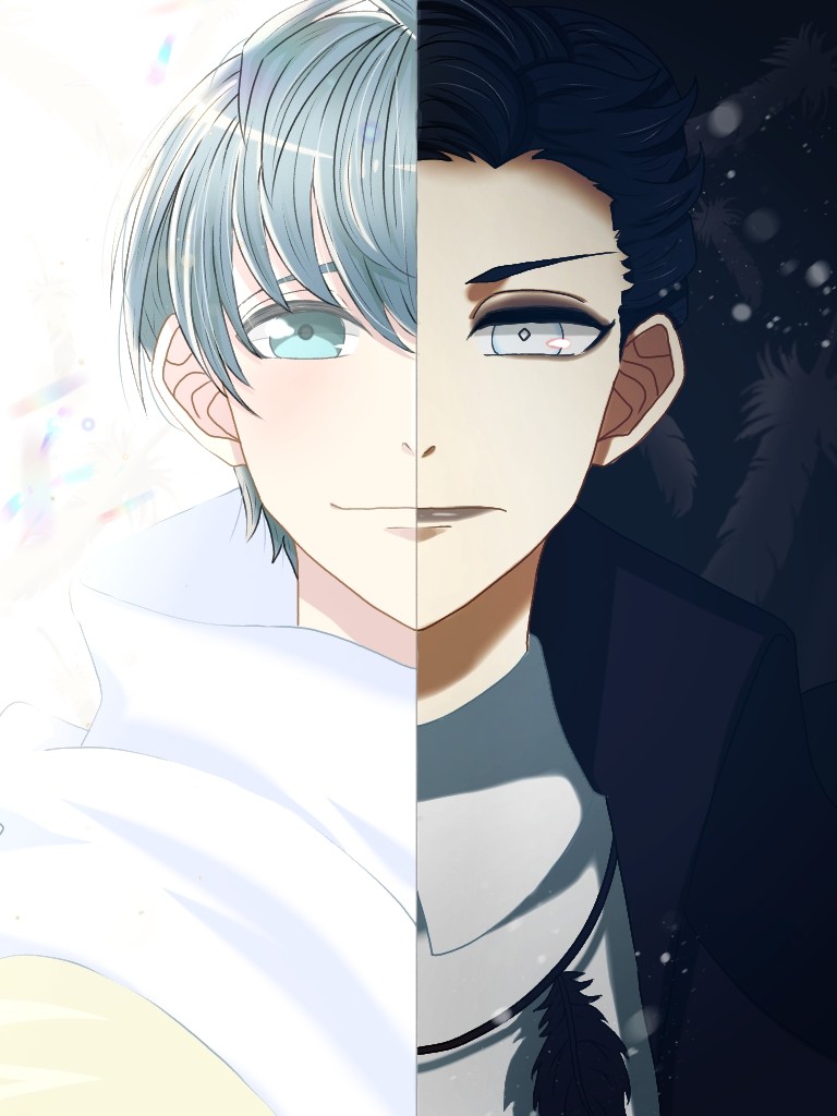 天使と悪魔 月岡紬 さくらこのイラスト