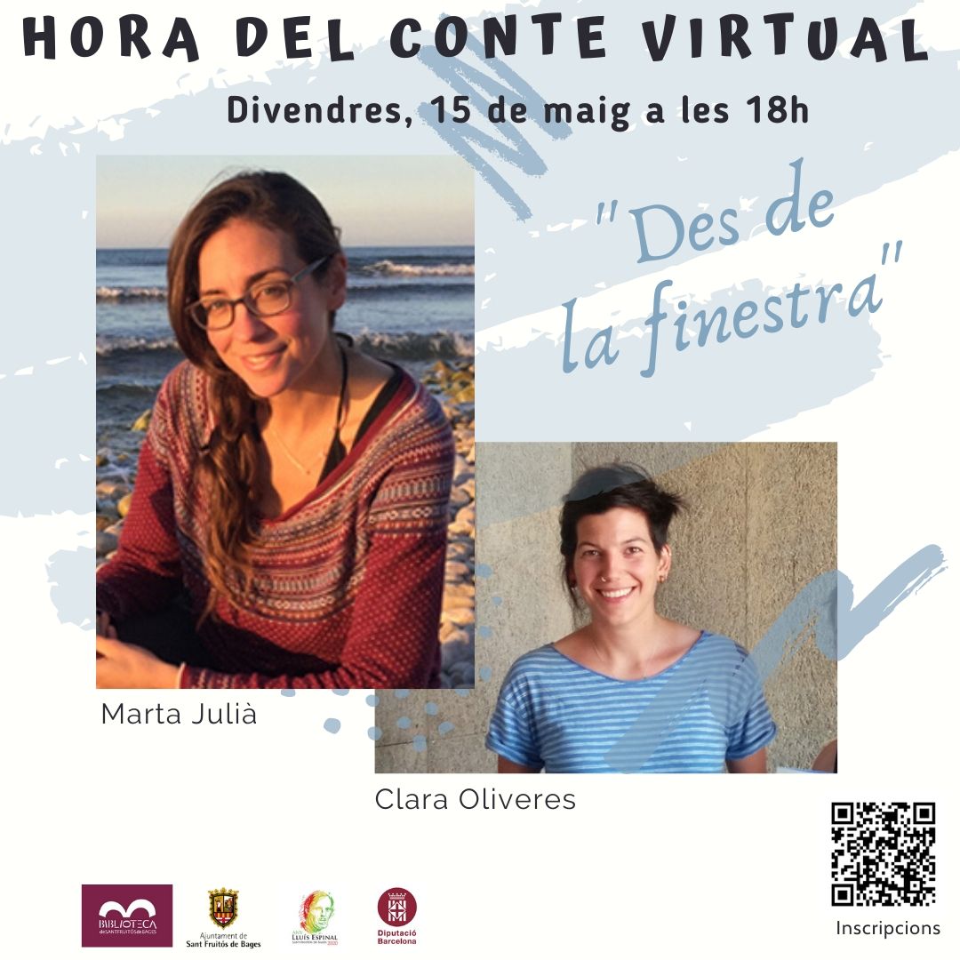 AjSantFruitos's tweet photo. Aquest divendres us espera una "Hora del conte" molt especial! No us perdeu la narració virtual de Marta Julià amb les il·lustracions de Clara Oliveres! Trobareu l'enllaç per accedir-hi aquí 👉https://t.co/NIdRjg5lyl #SFB #santfruitós https://t.co/AeqlqYK3Fu
