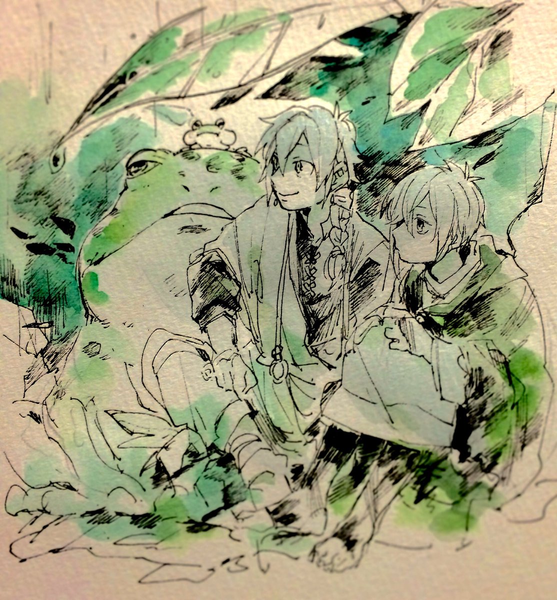 watercolor painting 