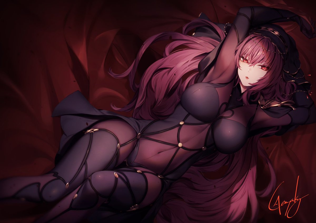Little_nep's tweet photo. daily dose of a very elegant scathach. i might just do scathach a lot cause she gets a lot of attention https://t.co/IF9tTdhfvM